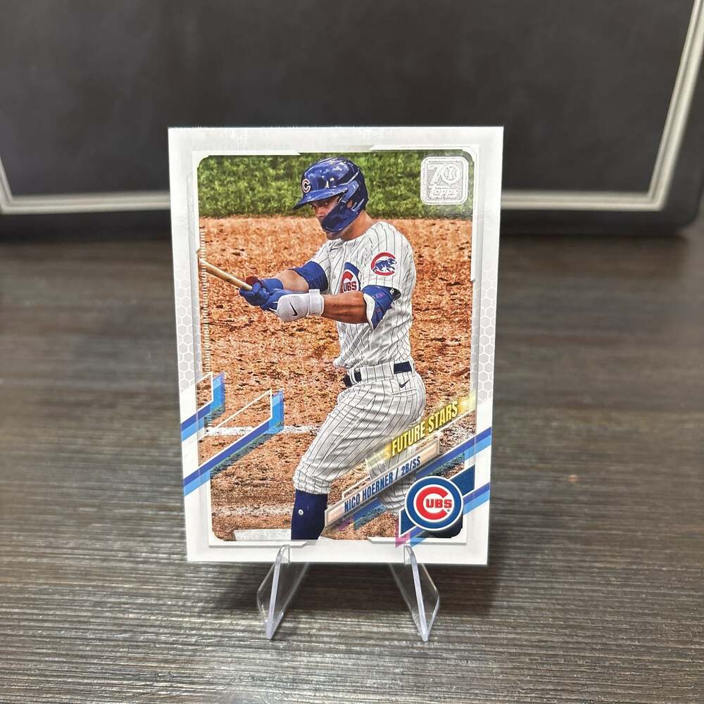 2021 Topps #116 Nico Hoerner Chicago Cubs Future Stars Baseball Card